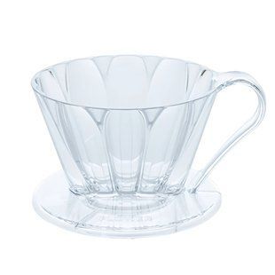 Пуровер CAFEC Tritan Flower Dripper Oval 102 Clear