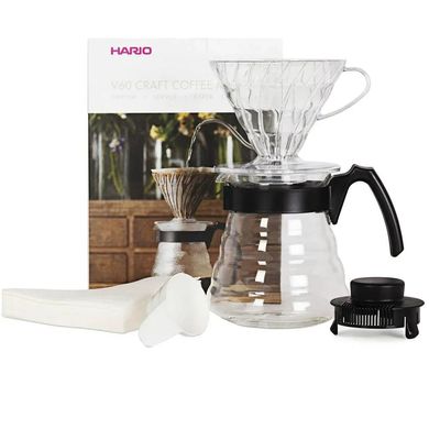 Пуровер набор HARIO V60 CRAFT, 02, 1-4 чашки