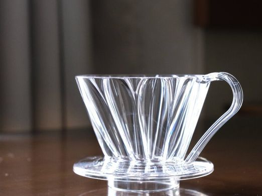 Пуровер CAFEC Tritan Flower Dripper Oval 102 Clear