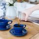 Чашка з блюдцем notNeutral Lino Indigo 180 мл