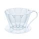 Пуровер CAFEC Tritan Flower Dripper Oval 102 Clear