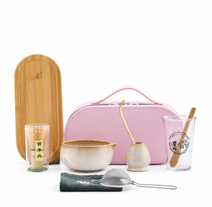 Набір для приготування чая матча Matcha Case Ivory Beige