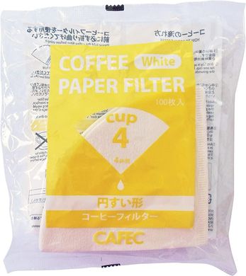 Паперові фільтри CAFEC Traditional Filter Paper Cup4 - 100 шт