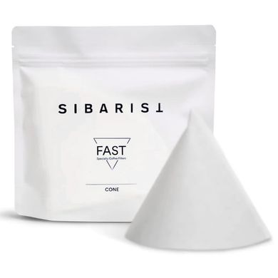 SIBARIST FAST Specialty Coffee Filters for Hario V60 01 50 шт