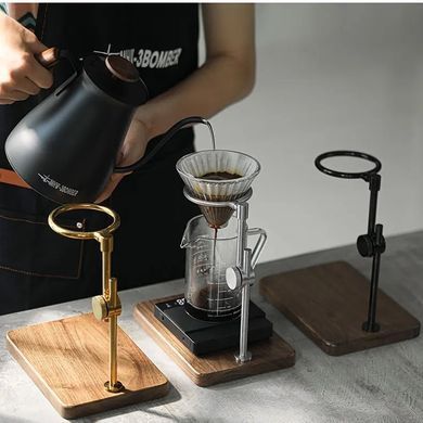 Станція для пуровера MHW-3Bomber Walnut silver Drip Station