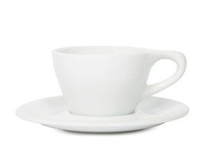 Чашка с блюдцем notNeutral Lino White 180 мл