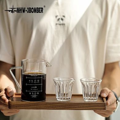 Сервер для кофе MHW-3Bomber 360 мл Glass Coffe Server