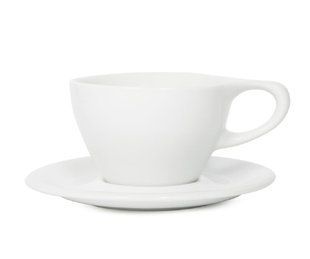 Чашка с блюдцем notNeutral Lino White 240 мл