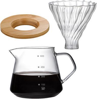 Набор Glass Flow Brew Set V60 02