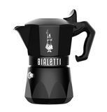 Гейзерная кофеварка Bialetti Brikka Exclusive на 2 чашки (100 мл) Черная