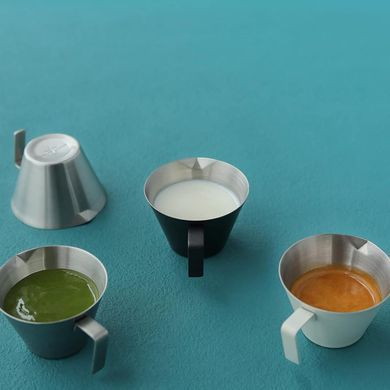 Вершник пітчер MHW-3BOMBER для еспресо 100 мл сріблястий