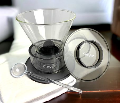 Пуровер Clever Dripper Glass Сірий