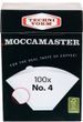 Фильтры для кофеварок 04 Moccamaster, Clever Dripper, Wilfa белые 100 шт