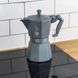 Гейзерна кавоварка Bialetti Moka Exclusive Octagonal Induction на 6 чашок (270 мл) Сіра