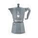 Гейзерна кавоварка Bialetti Moka Exclusive Octagonal Induction на 6 чашок (270 мл) Сіра
