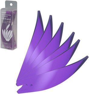 Комплект ребер Hario V60 Suiren Dripper Coloured Ribs 6 шт Purple