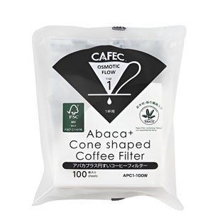 Фільтри паперові CAFEC ABACA+ Filter Paper Cup1 100 шт
