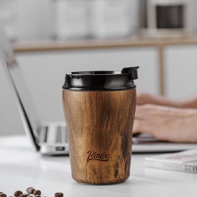 Термочашка Bincoo Wood Grain 280 мл