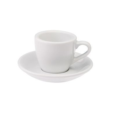 Чашка для эспрессо Loveramics Egg 80мл White (C088-37BWH), White, 80 мл