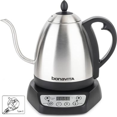 Електрочайник побутовий Bonavita Digital Variable Temperature Gooseneck Kettle 1л