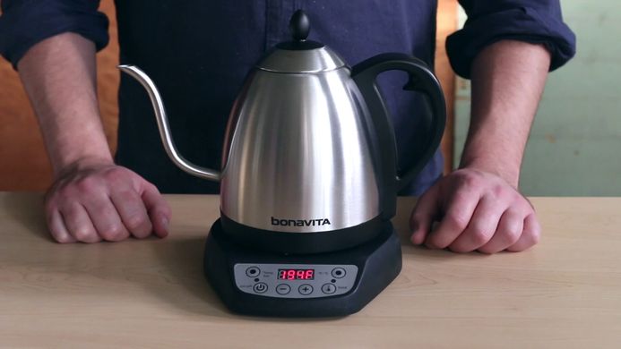 Електрочайник побутовий Bonavita Digital Variable Temperature Gooseneck Kettle 1л