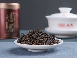 Чай Шу Пуер Mengku Rongshi Бо Цзюнь (Благородний пан) 2019 року 25 г (на вагу)