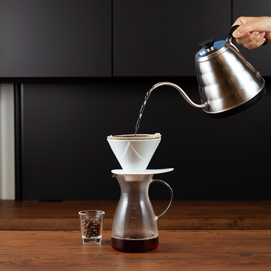 Пуровер воронка MUGEN Hario V60 One Pour Dripper керамика