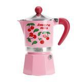 Гейзерная кофеварка Bialetti Rainbow Fruit Vibes - Cherries 3 чашки (130 мл)