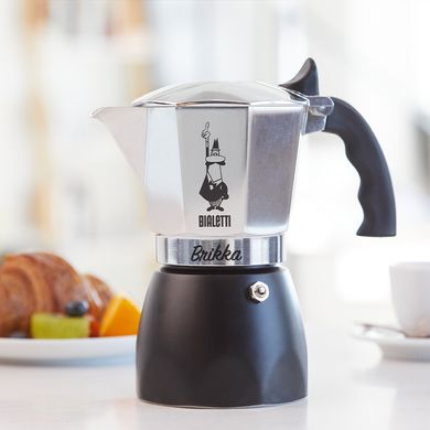 Гейзерная кофеварка Bialetti Brikka на 4 чашки (170 мл)