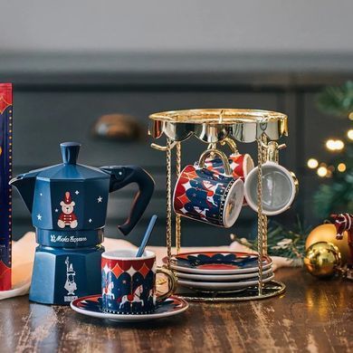 Набор чашек Bialetti Magico Ricordo Carousel Set 80 мл 4 штук