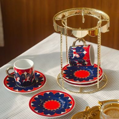 Набор чашек Bialetti Magico Ricordo Carousel Set 80 мл 4 штук