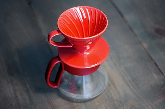 Набір Hario V60 Ceramic 01 Червоний