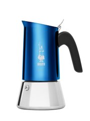Гейзерна кавоварка Bialetti на 6 чашок New Venus Induction (235 мл) Блакитна