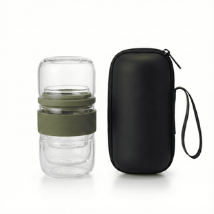 Дорожный набор для чайной церемонии №04 Зеленый 160 мл