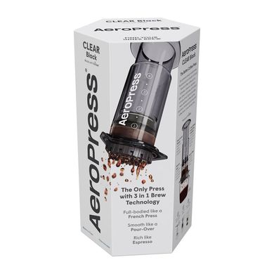 AeroPress Clear кавоварка ручна Аеропрес прозорий