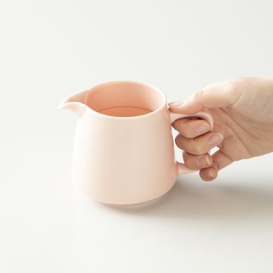 Керамічний сервер для кави і чаю ORIGAMI Aroma 400 мл Matt Pink