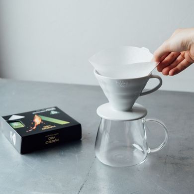 Паперові фільтри для кави HARIO V60 02 Meteor, набір 50 шт