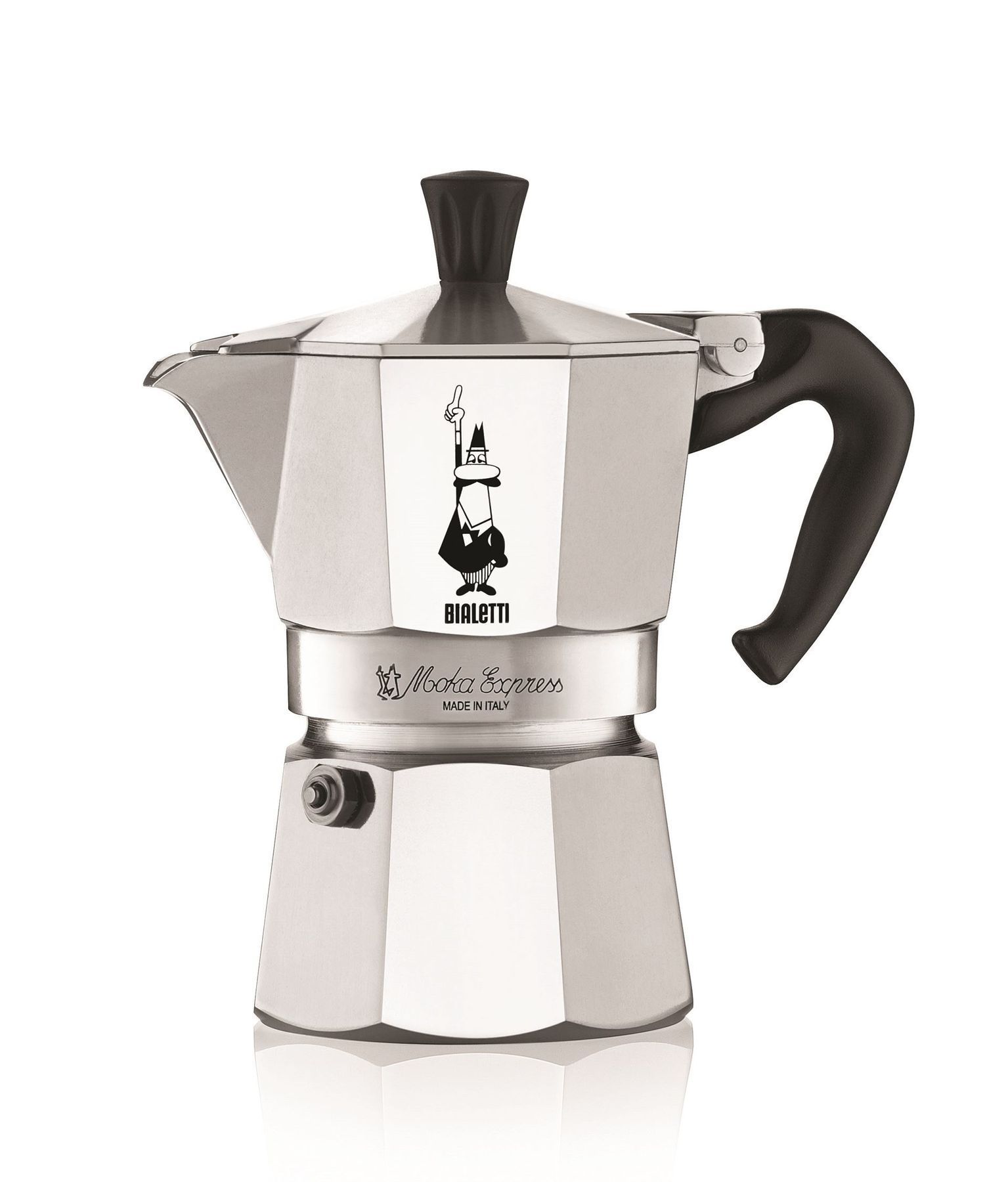Гейзерна кавоварка Bialetti Moka Express — купити оригінал в