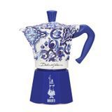 Гейзерная кофеварка Bialetti х Dolce&Gabbana Blu Mediterraneo Moka Expess на 6 чашек (270 мл)
