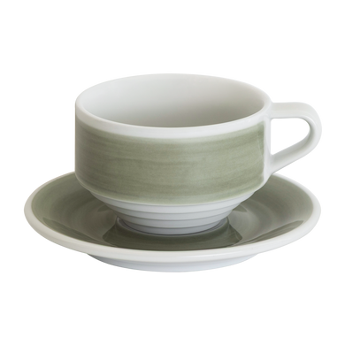 Чашка для капучино Loveramics Deco 220 мл Grey Handpaint