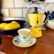 Гейзерная кофеварка Bialetti Rainbow Yellow 1 чашка (60 мл)