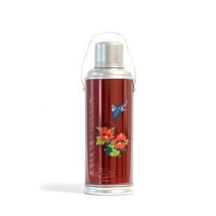Термос классический со стеклянной колбой 1.2 L №12