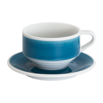 Чашка для капучино Loveramics Deco 220 мл Blue Handpaint