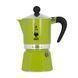 Гейзерная кофеварка Bialetti Rainbow Green на 1 чашка (60 мл)
