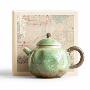 Чайник заварочный Фарфор "Изумрудное Небо" 120 мл