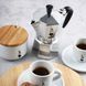 Гейзерна кавоварка Bialetti Moka Express на 6 чашек (270 мл)