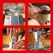 Гейзерна кавоварка Bialetti Moka Express на 6 чашек (270 мл)