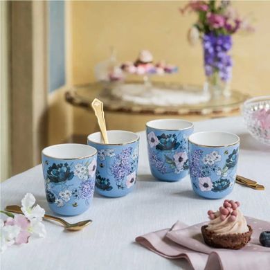 Набор чашек Bialetti x Bridgerton 80 мл 4 штук