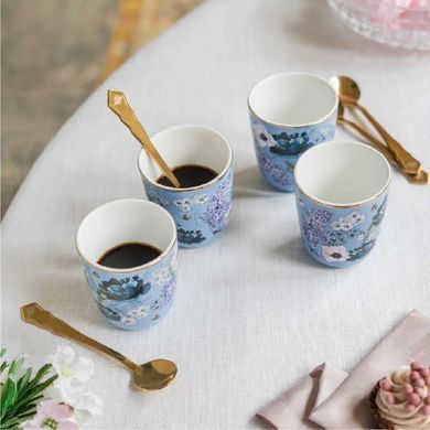 Набор чашек Bialetti x Bridgerton 80 мл 4 штук
