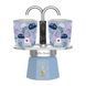 Гейзерная кофеварка Bialetti x Bridgerton Set Mini Express 90 мл. + 2 чашки